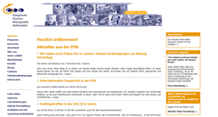 Desktop Screenshot of efb-wf.de